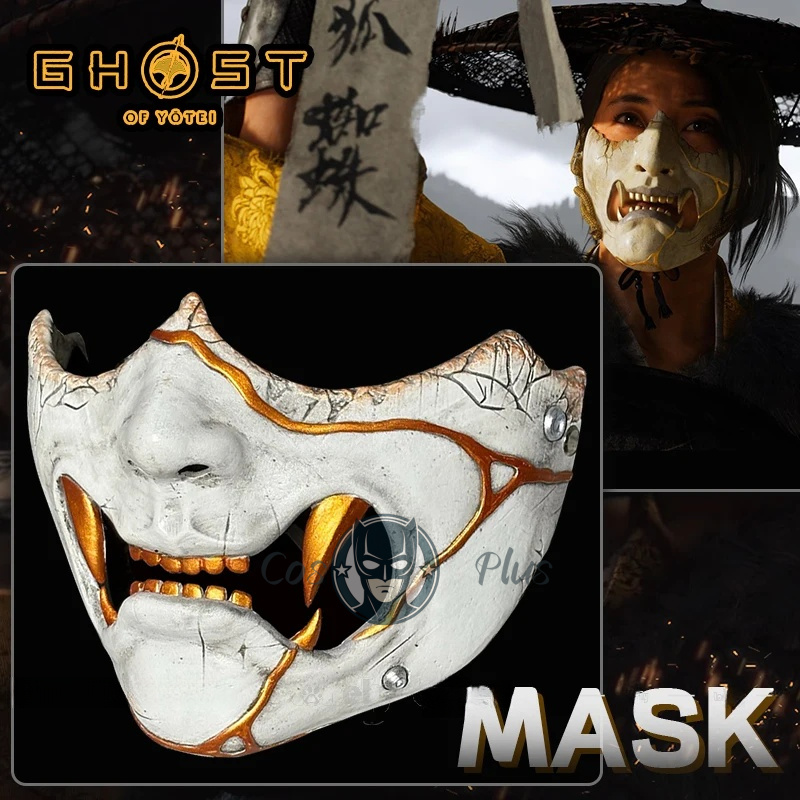 Cosplay Prop Making - Game Ghost of Yotei Atsu Mask