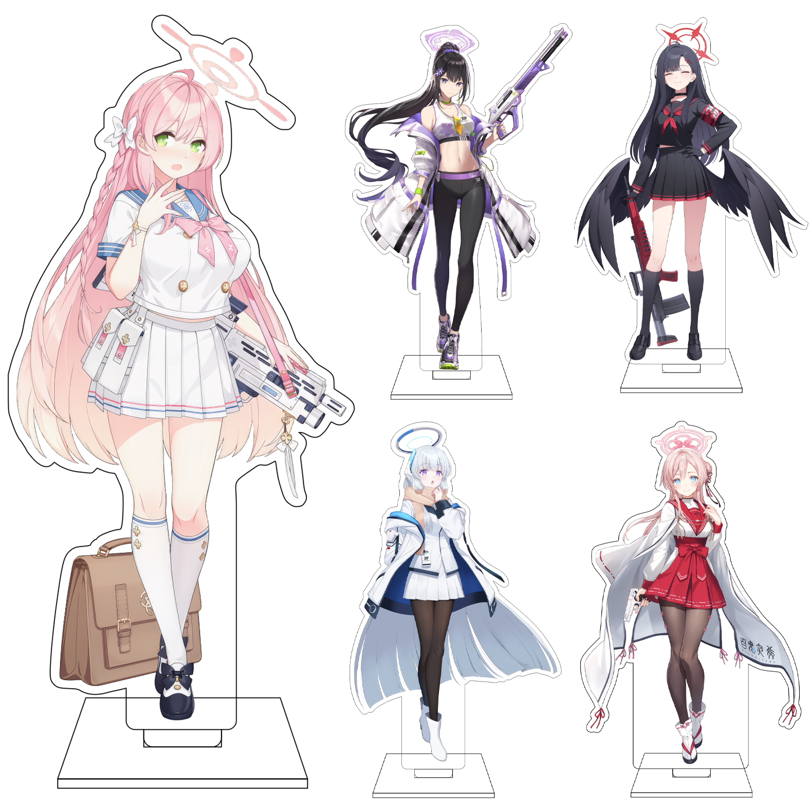 Anime Cosplay Prop - 16CM Anime Blue Archive Cosplay Acrylic