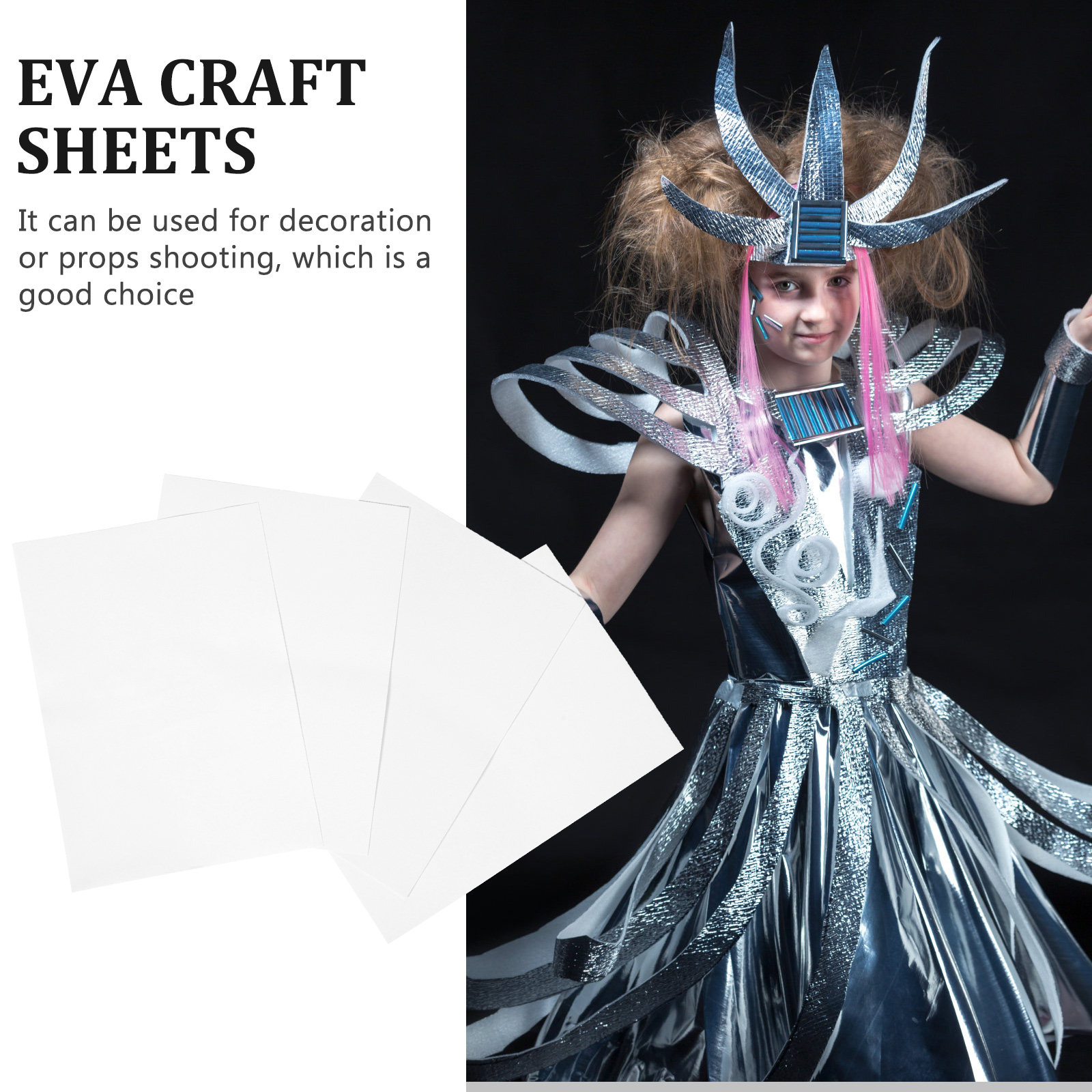 4Pcs Eva Foam Sheets for Cospl – обзор и цена Cosplay Props Eva Foam