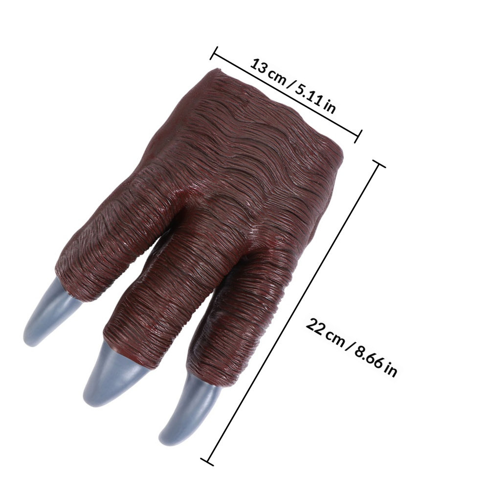 2Pcs Dinosaur Paw Gloves Detai – обзор и цена Cosplay Prop Painting