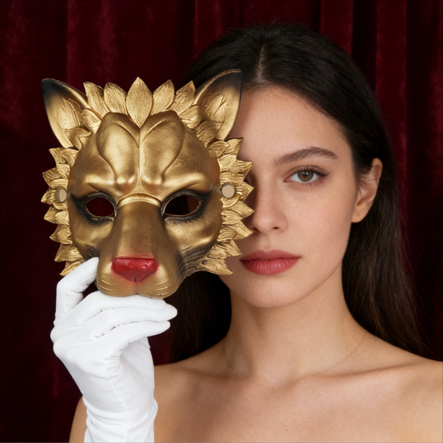 Adult Halloween Lion Mask 3D P – обзор и цена Cosplay Props Eva Foam