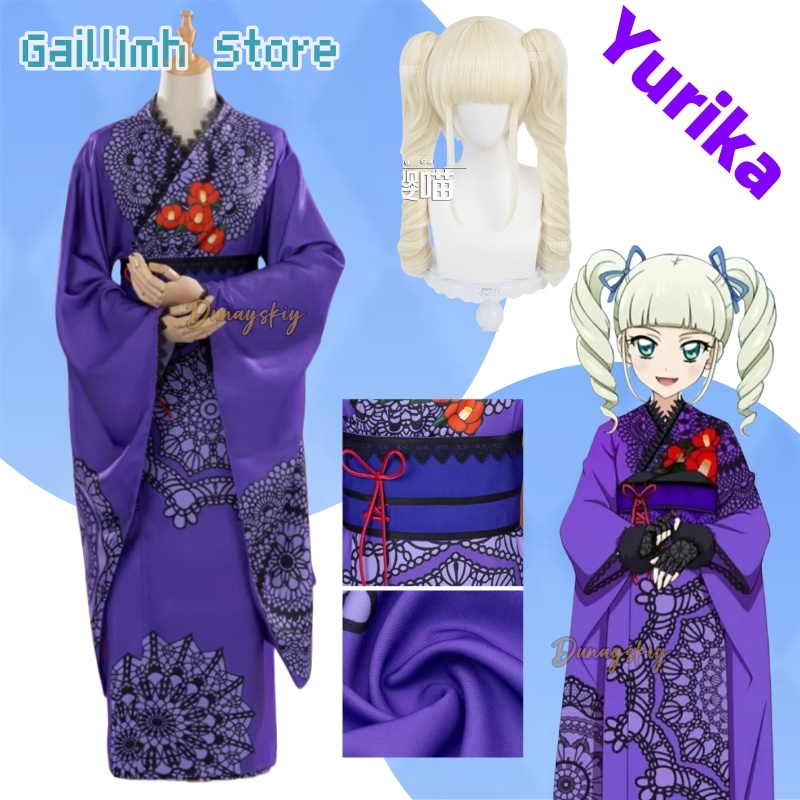 Aikatsu! Yurika Toudou Yukata  – обзор и цена Cosplay Prop Pattern