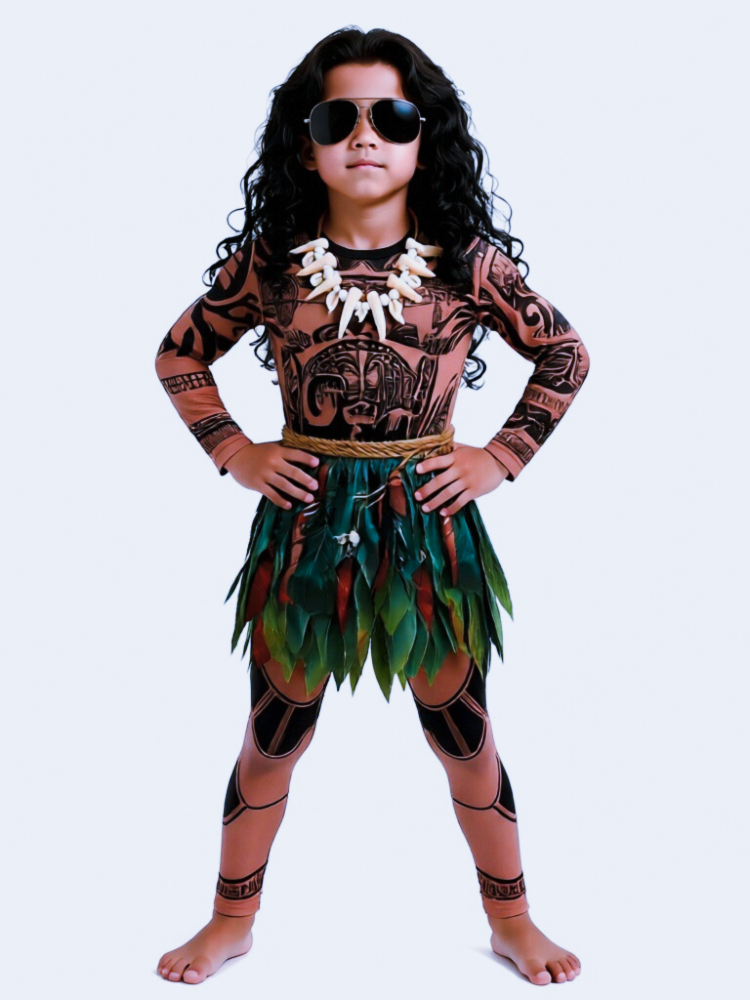 Summer Moana Maui Kids Boys Co – обзор и цена Cosplay Prop Pattern