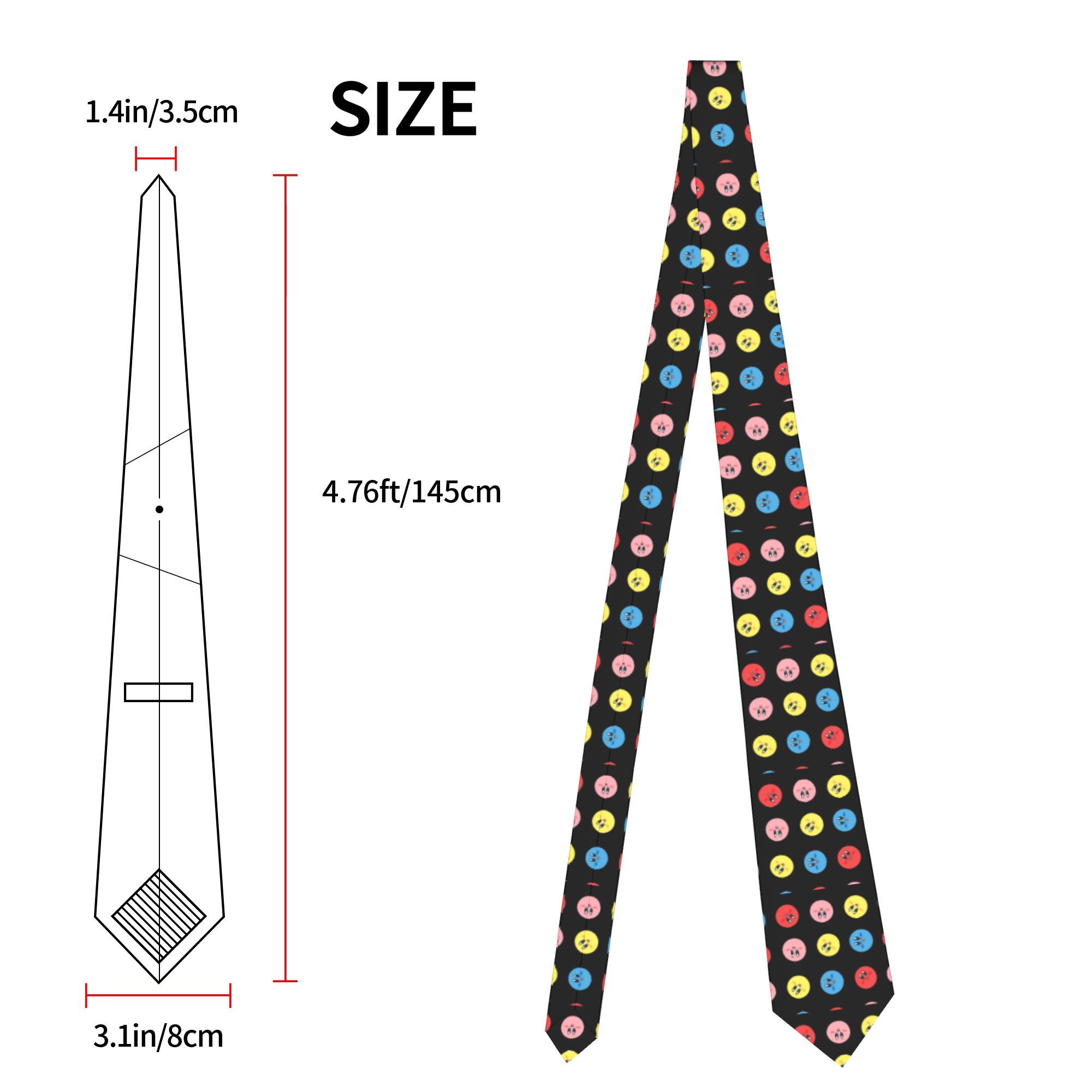 Rolling Kirby Pattern Neckties – обзор и цена Cosplay Prop Pattern