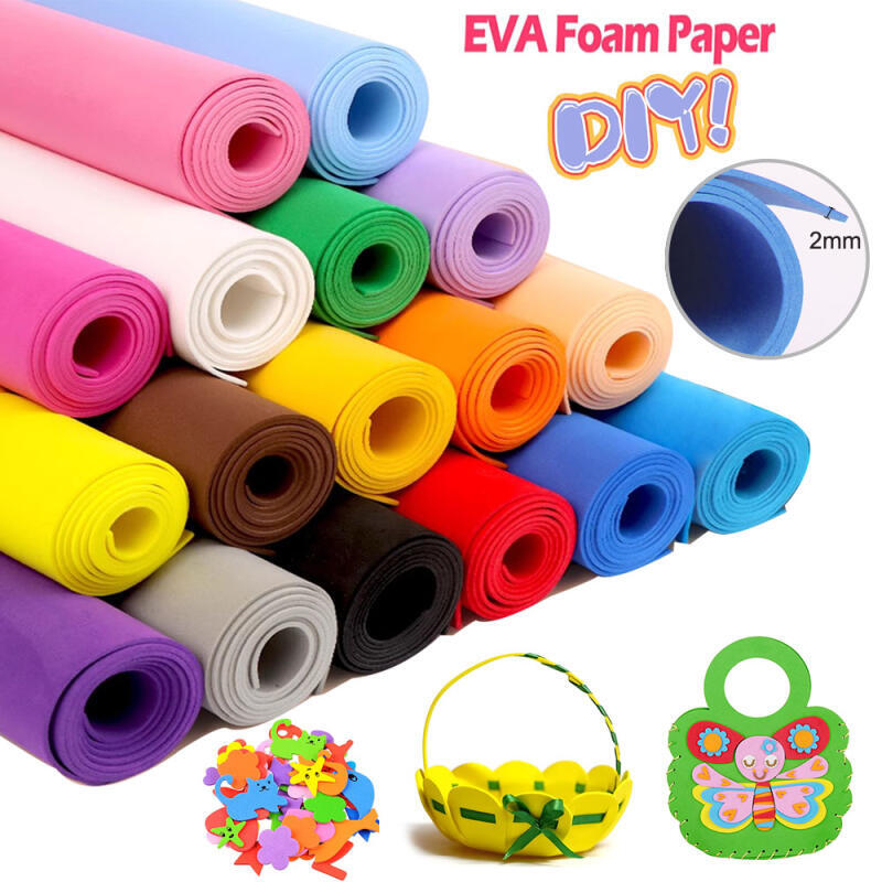 Colorful EVA Foam Sheets 2mm T – обзор и цена Cosplay Props Eva Foam