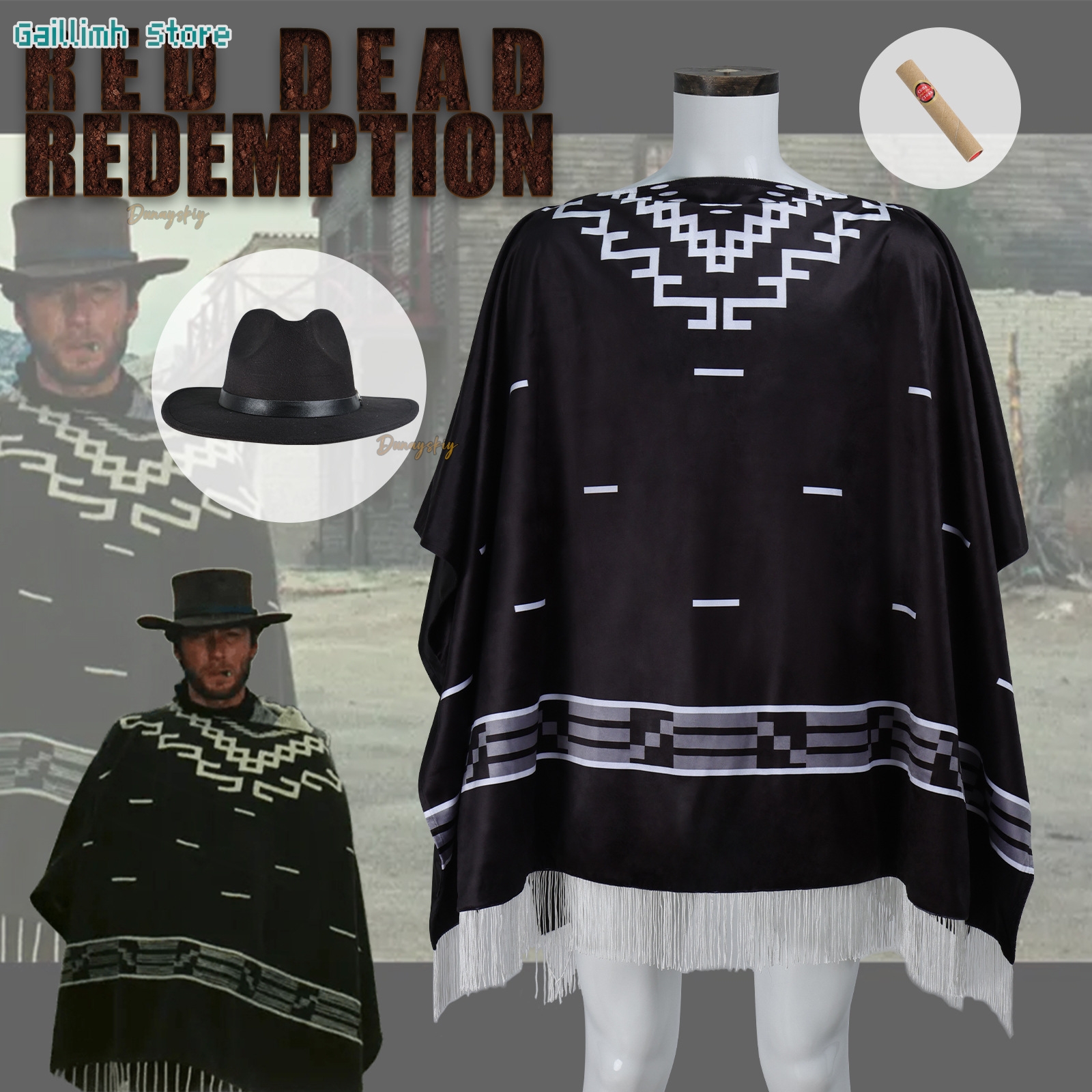 Movie Cosplay Clint Eastwood P – обзор и цена Cosplay Prop Pattern