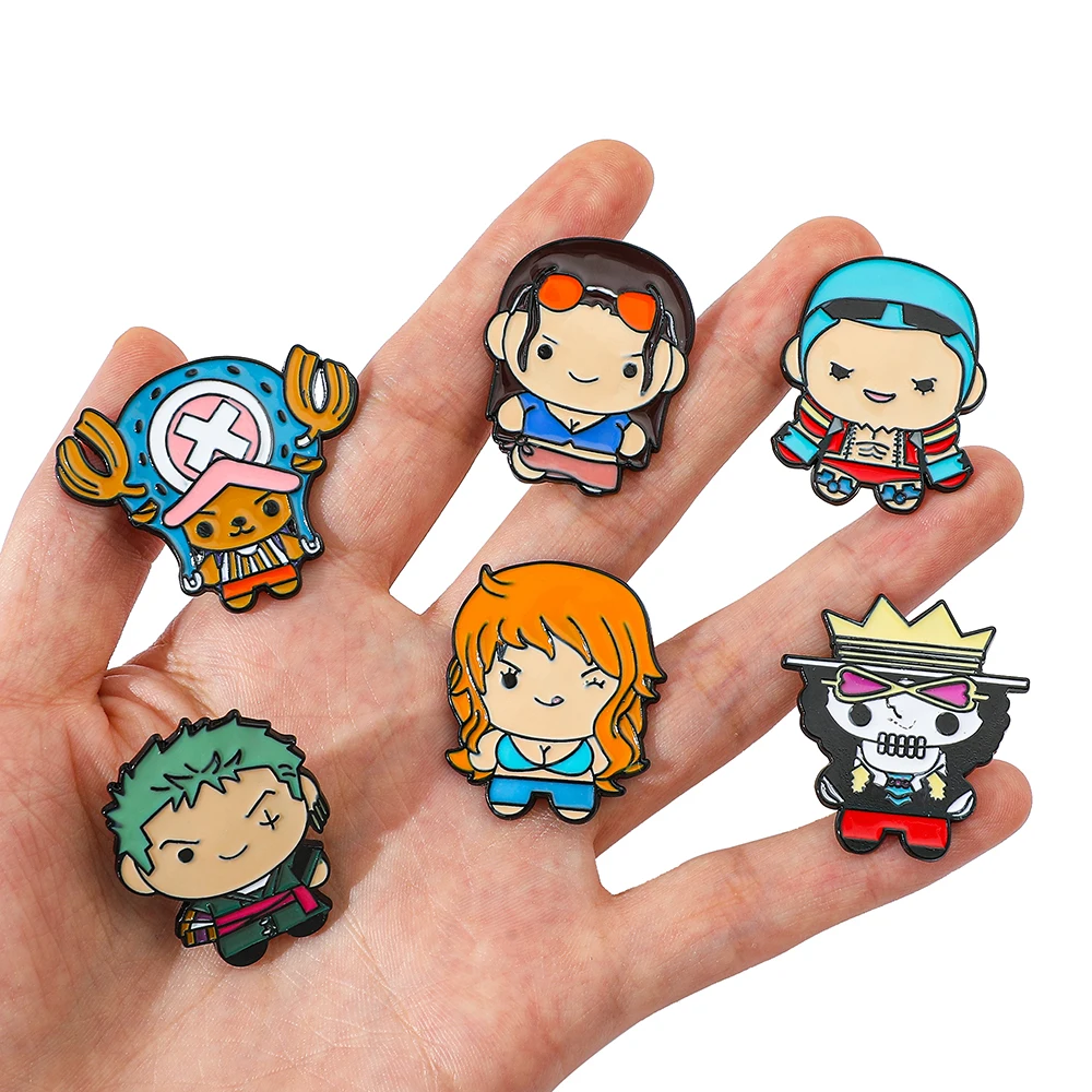 9 Pcs Creative Cartoon Brooch  – обзор и цена Cosplay Prop Bag