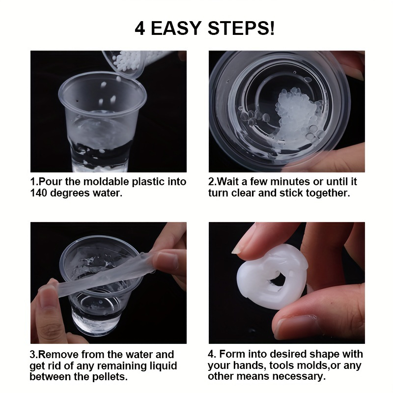 Moldable Plastic Pellets, Jewe – обзор и цена Thermoplastic Pellet