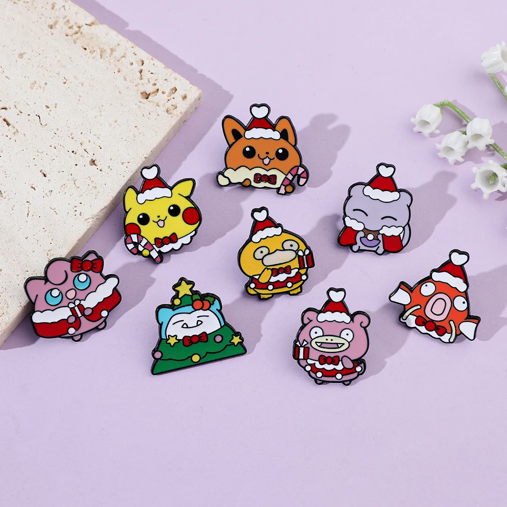 8 Pcs Christmas Slowpoke Brooc – обзор и цена Cosplay Prop Bag
