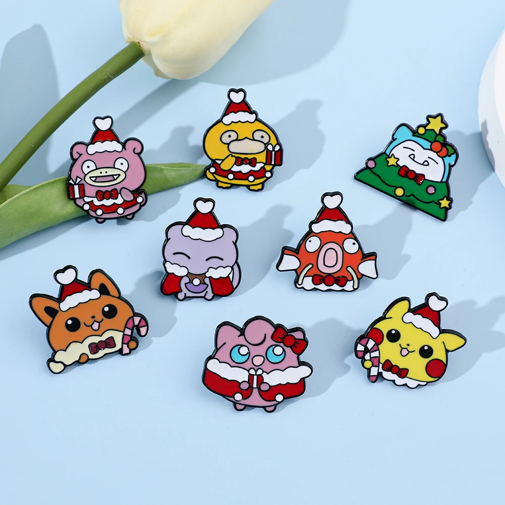 8 Pcs Christmas Slowpoke Brooc – обзор и цена Cosplay Prop Bag