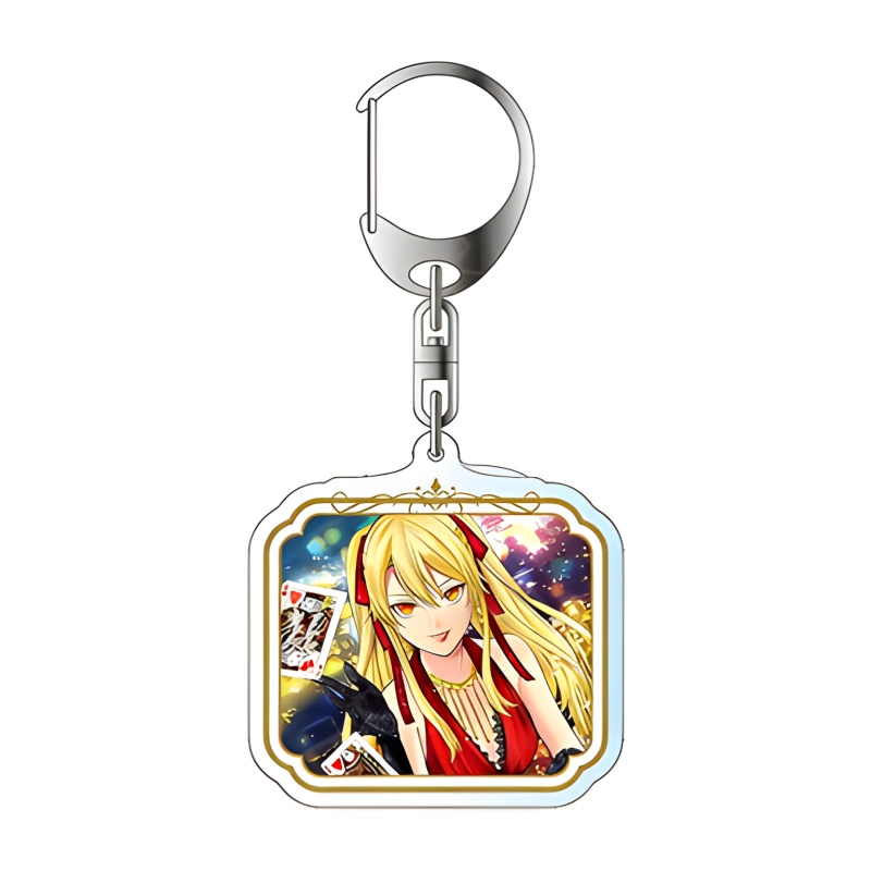 Kakegurui Anime Acrylic Pendan – обзор и цена Cosplay Prop Painting