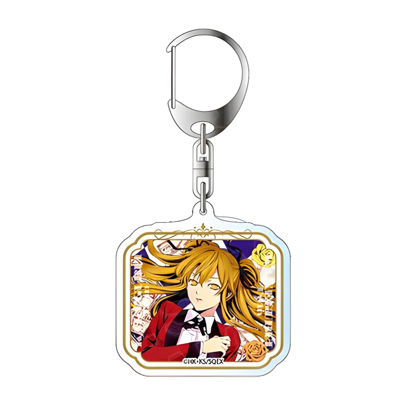 Kakegurui Anime Acrylic Pendan – обзор и цена Cosplay Prop Painting