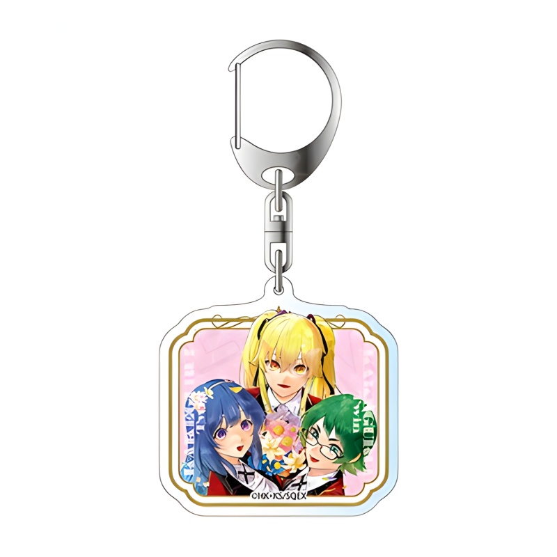 Kakegurui Anime Acrylic Pendan – обзор и цена Cosplay Prop Painting