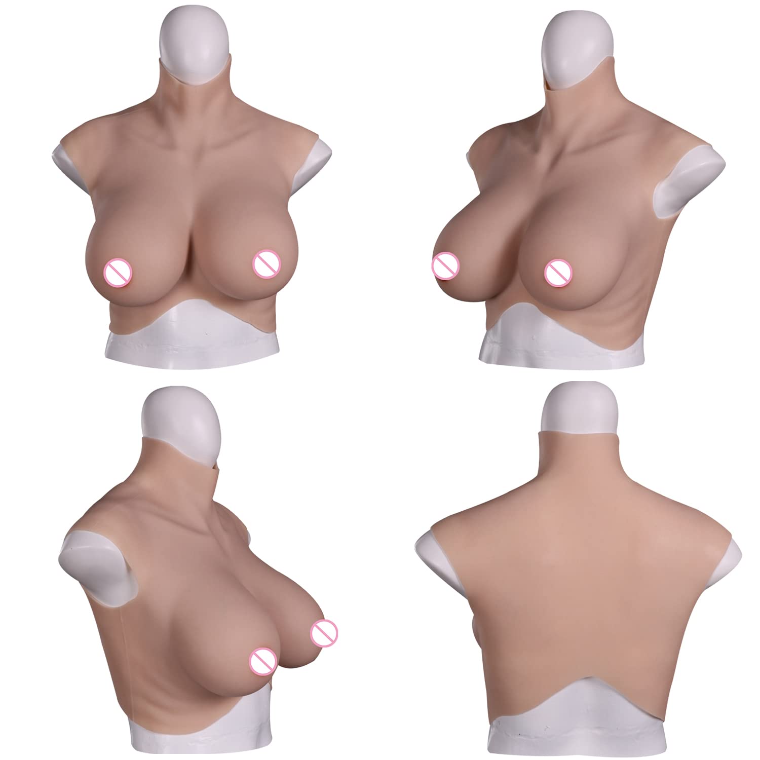 Fake Boobs For Men Silicone Fi – обзор и цена Cosplay Prop Filler