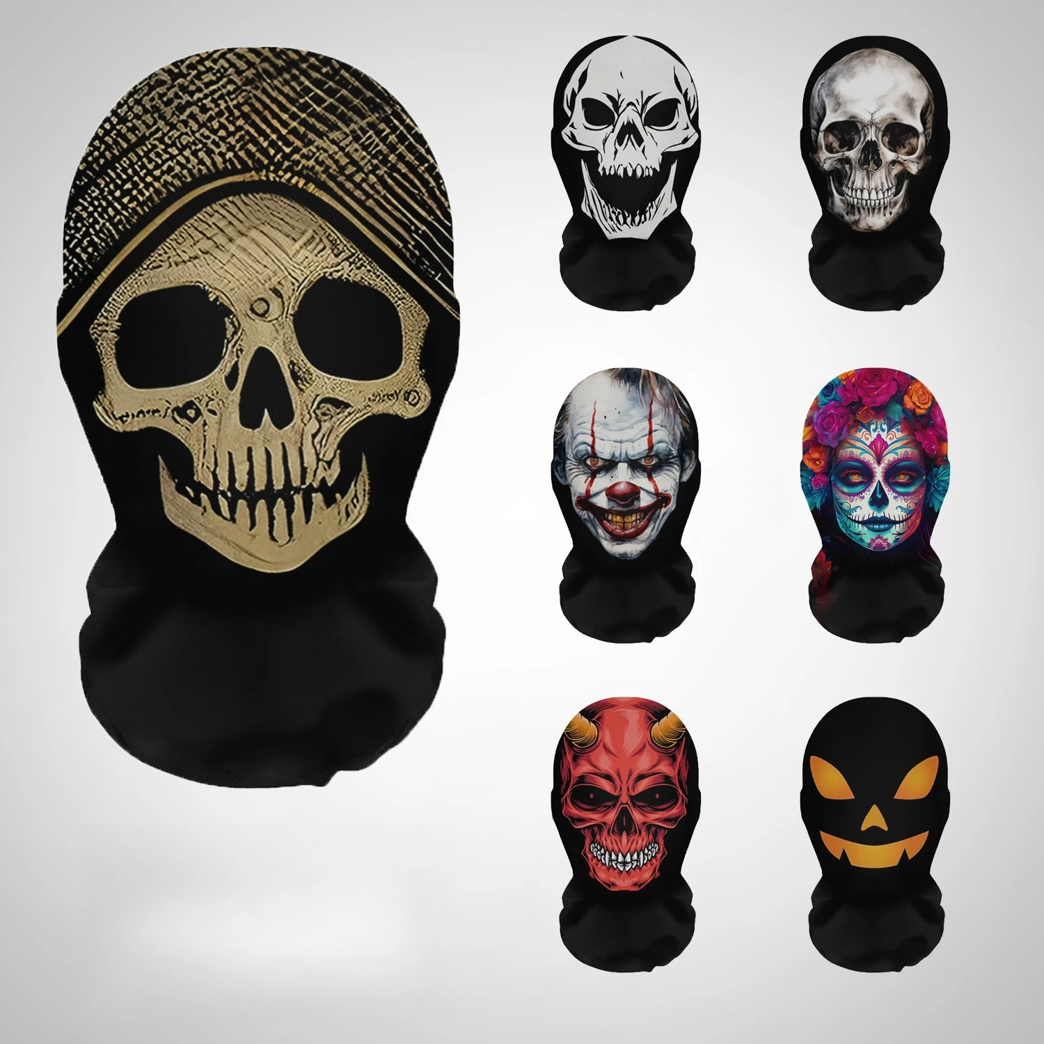 Halloween Terror Masks 3D Prin – обзор и цена Cosplay Prop Pattern