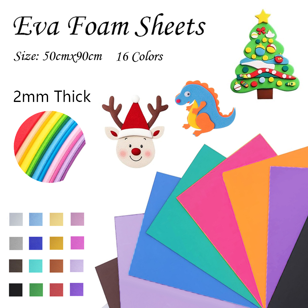 16 Colors Colorful EVA Foam Sh – обзор и цена Cosplay Props Eva Foam