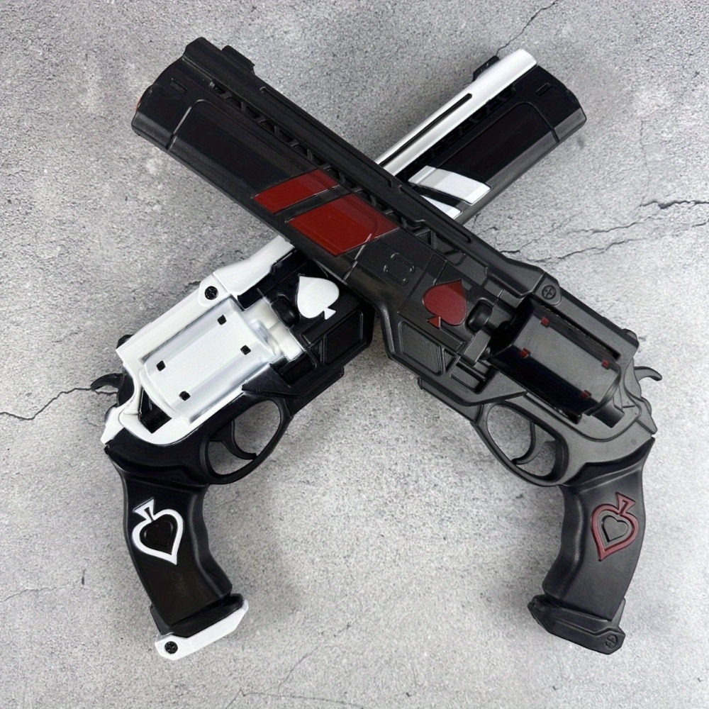 15inch PU Pistol Spades Gun Ka – обзор и цена Cosplay Prop Pistol