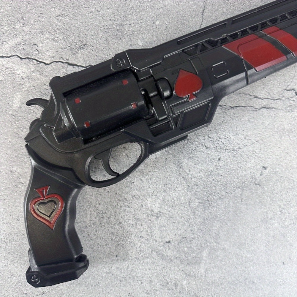 15inch PU Pistol Spades Gun Ka – обзор и цена Cosplay Prop Pistol