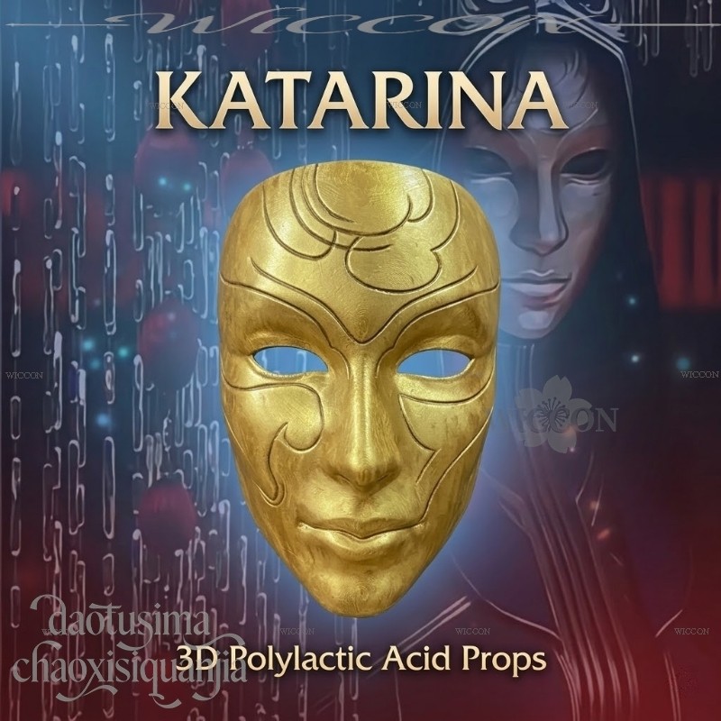 Fantasias Katarina Retro Dark  – обзор и цена Cosplay Prop Pattern